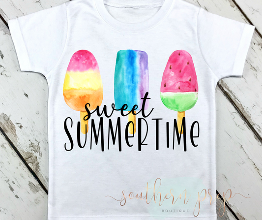 Sweet Summertime Popsicles